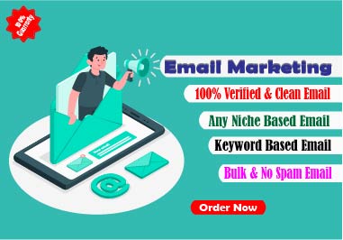 I will do create organic niche based verified email list 