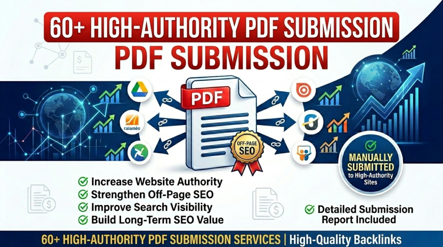PDF Submission Backlinks | High-Quality PDF Sharing Backlinks for SEO