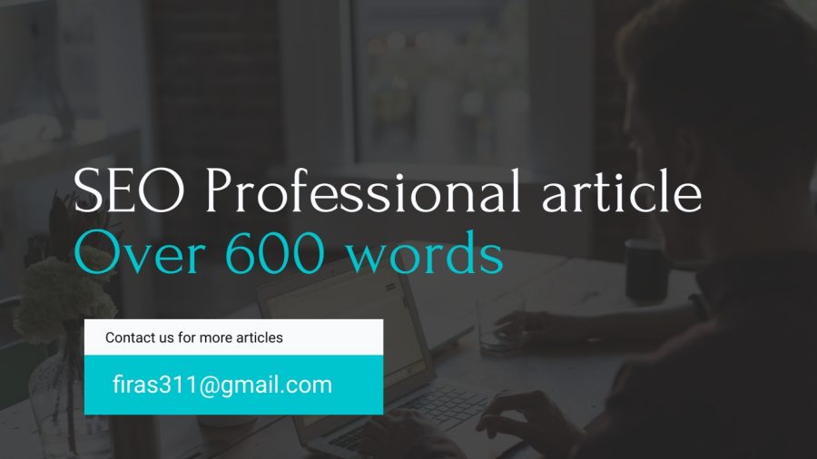 An exclusive article over 600 words