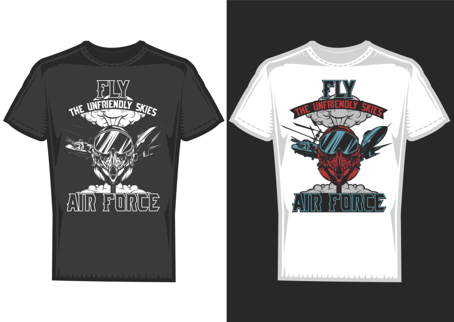 create bulk t shirt design or typography with in 12 hours