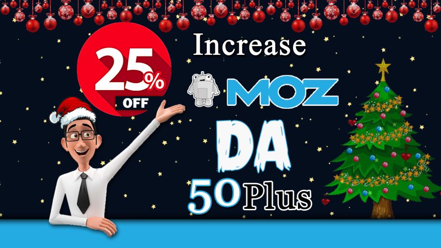 I will increase your domain authority, Moz DA 50 plus