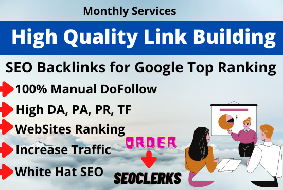 I will do High quality SEO backlinks manual link building in USA