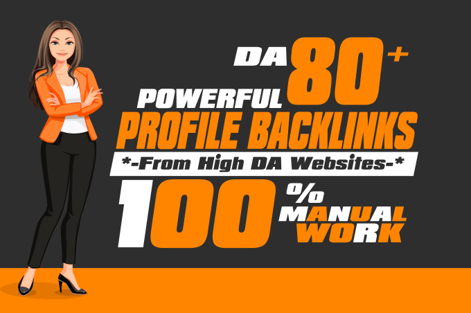 build high authority profile backlinks SEO For Google Top Rank