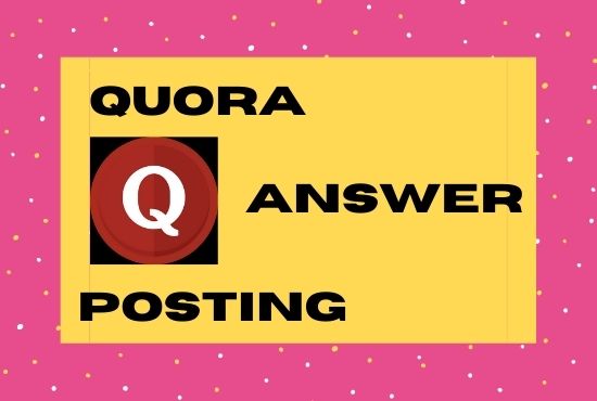 promote your website with 5 high quality quora answers