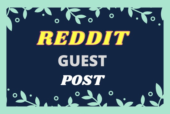 Promote your website with 05 high quality reddit post 