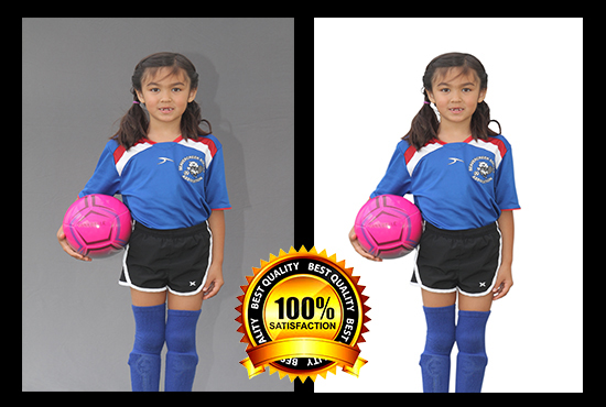 I will do background removal, white background, transparent or cut out