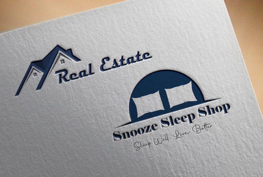 I will create modern flat minimalist business logo design