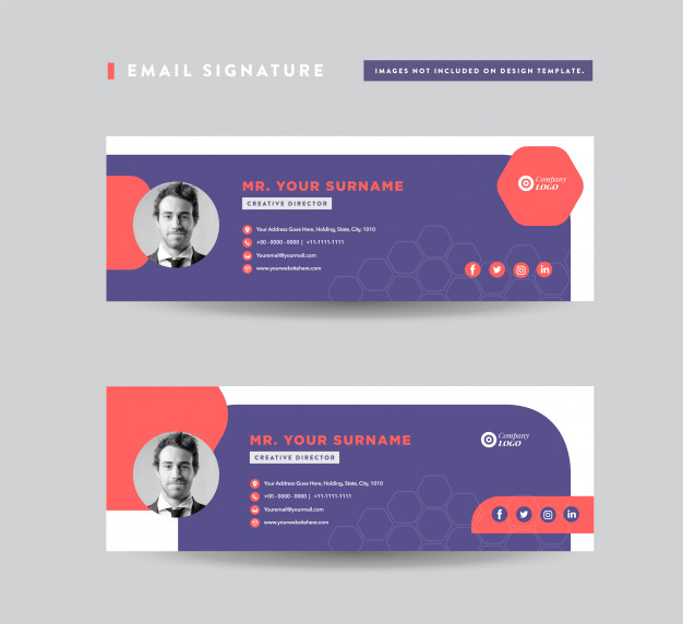 I will create a creative HTML email signature for iphone, outlook and gmail