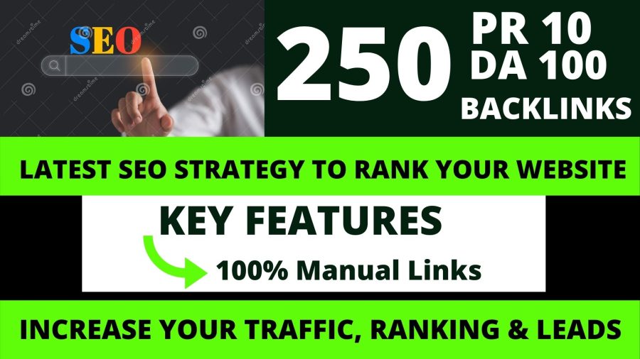 Permanent 250 powerful SEO, Backlink,PBN High-Quality Web2.0 Backlinks