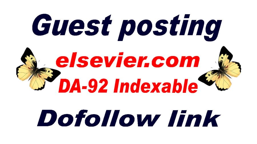 Write and publish a guest posts on elsevier.com