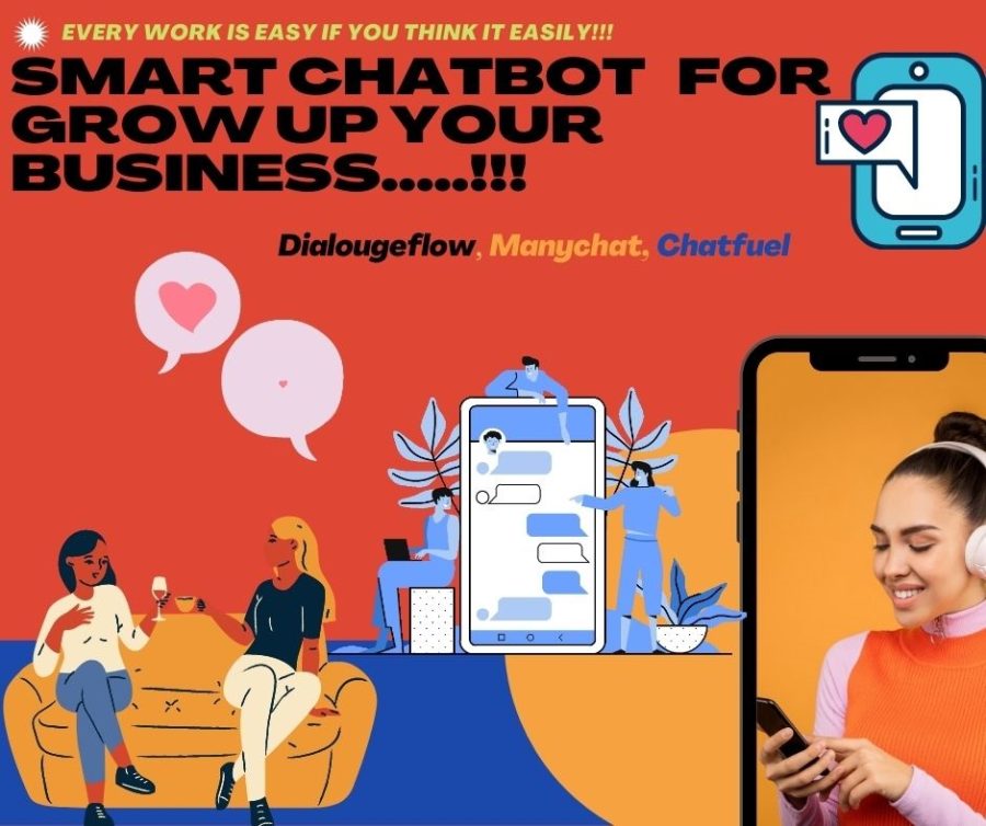 I will create messenger chatbot by using manaychat, dialogflow and chatfuel