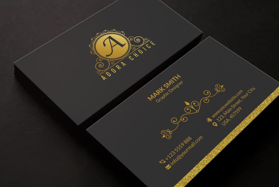 I will do professional luxury, modern business card design
