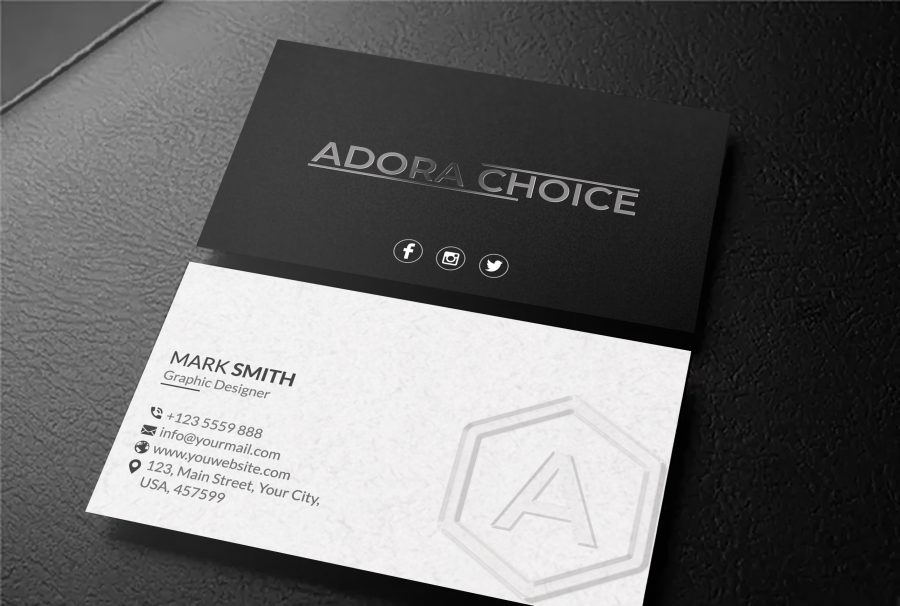 I will do professional luxury, modern business card design