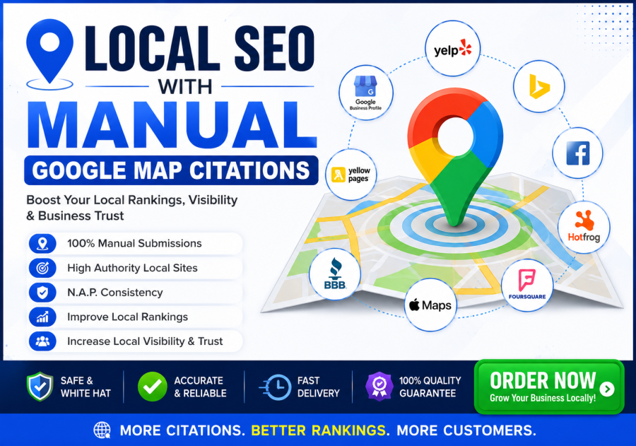 Boost Your Local SEO with Manual Google Map Citations