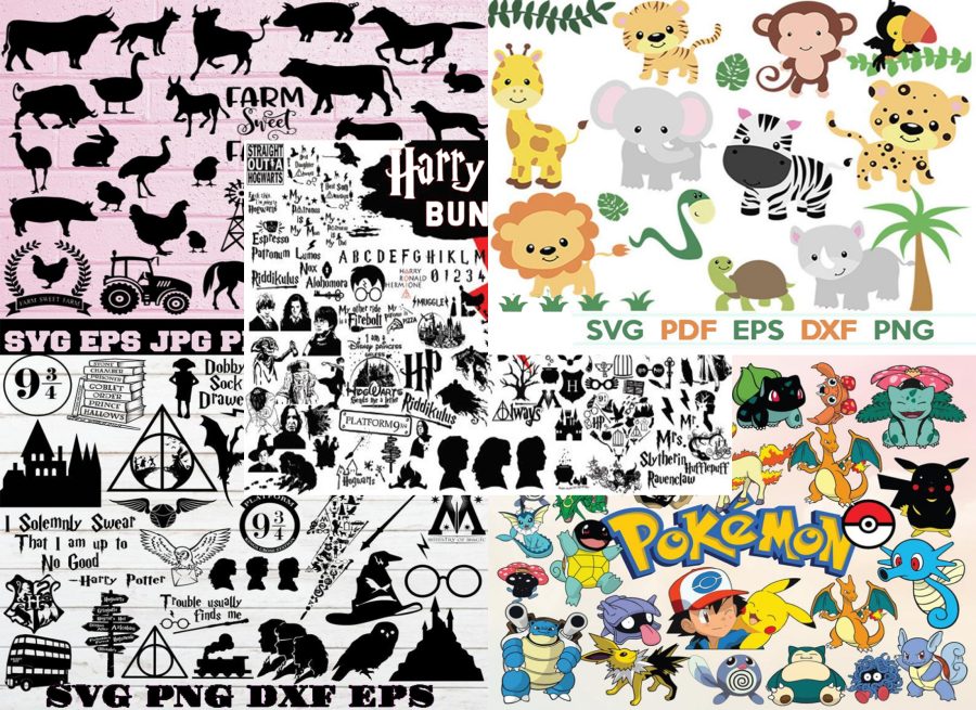 I will provide 10k+ svg bundles PNG/SVG/PDF/DXF for etsy and pod