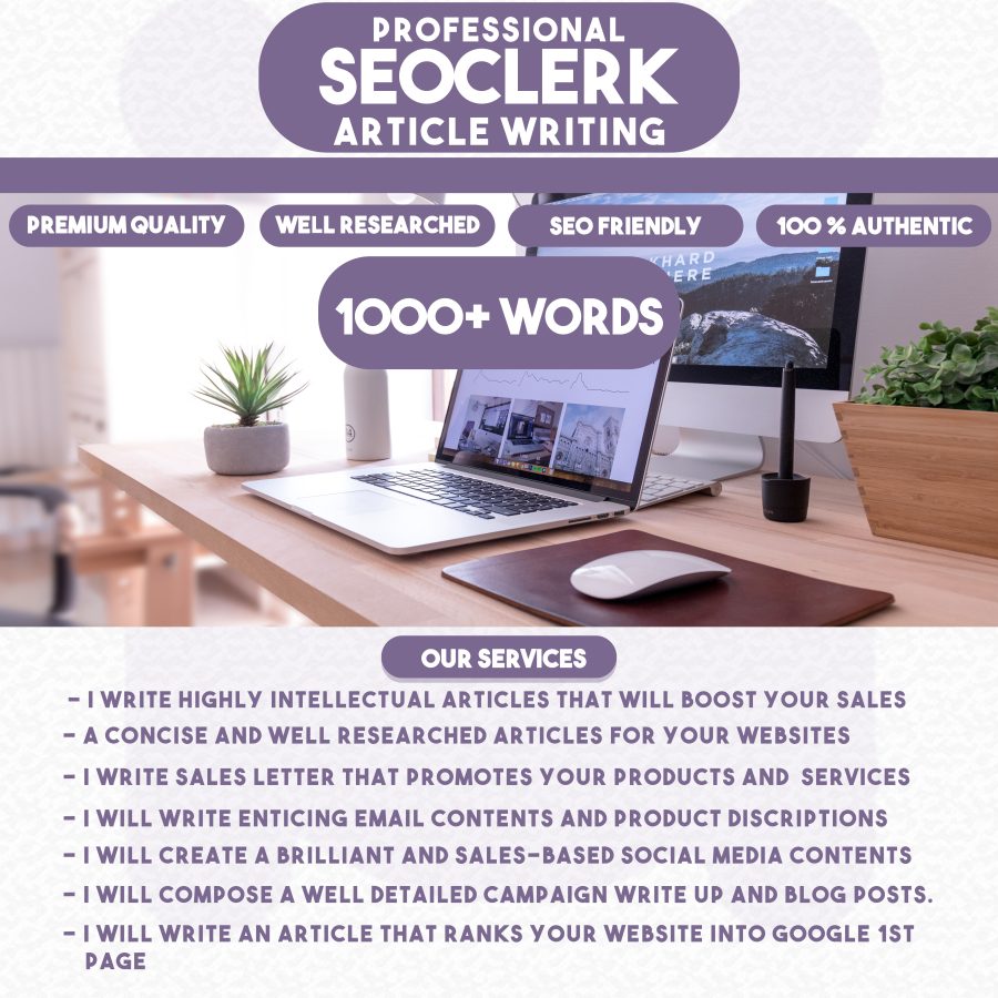 Write a high ranking SEO and detailed promotional article, blogs, sale letters and Website content