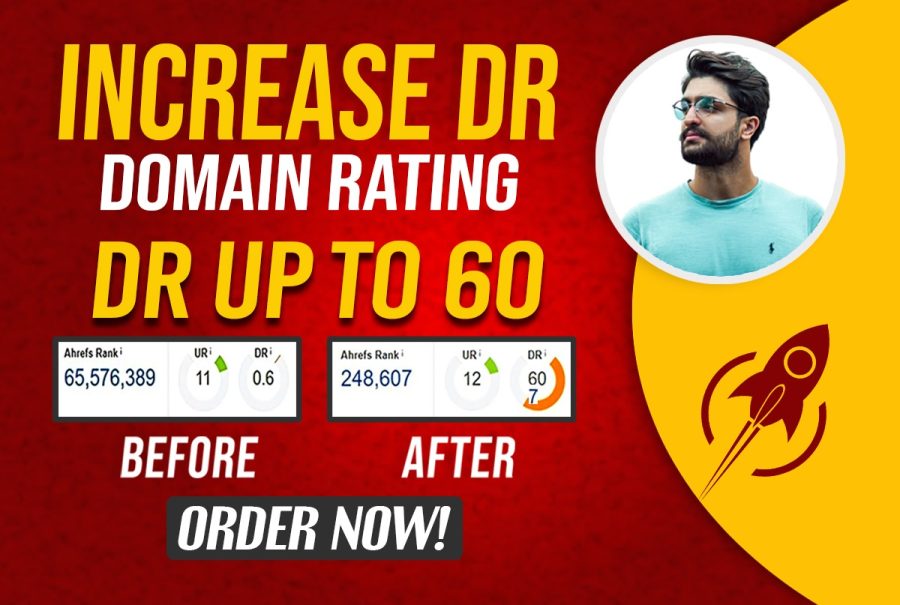 I Will increase DR UP TO 60 of your website through natural Backlinks