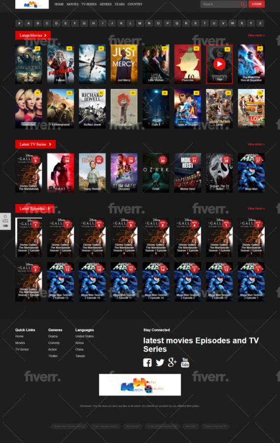 I will create an autopilot movie site for passive income 
