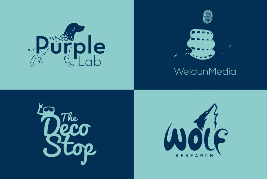 I will design a monogram initials text logo 