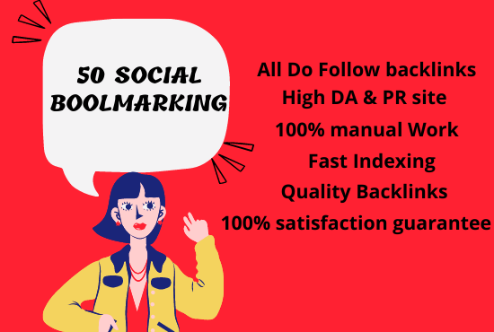 Best Social Bookmarking Backlinks with High DA and PR On sale