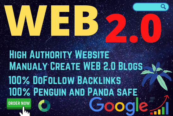 Google friendly powerful 20 Web 2.0 Blog Backlinks, Offpage authority backlinks for seo ranking