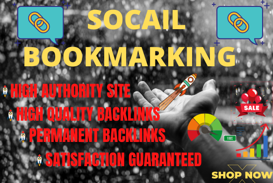 I Will create 50 high quality social bookmarking