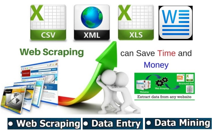 I will do fastest data entry, scraping in one day, internet research,