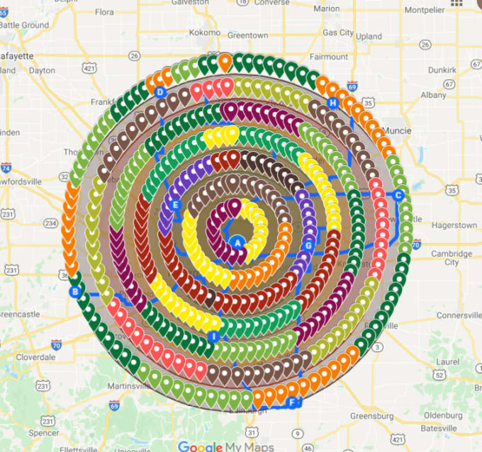 I will Create 1000 google point map citation manually for local business SEO 