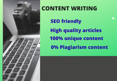 I will manually write 500 words quality blog posts, SEO articles, and website content