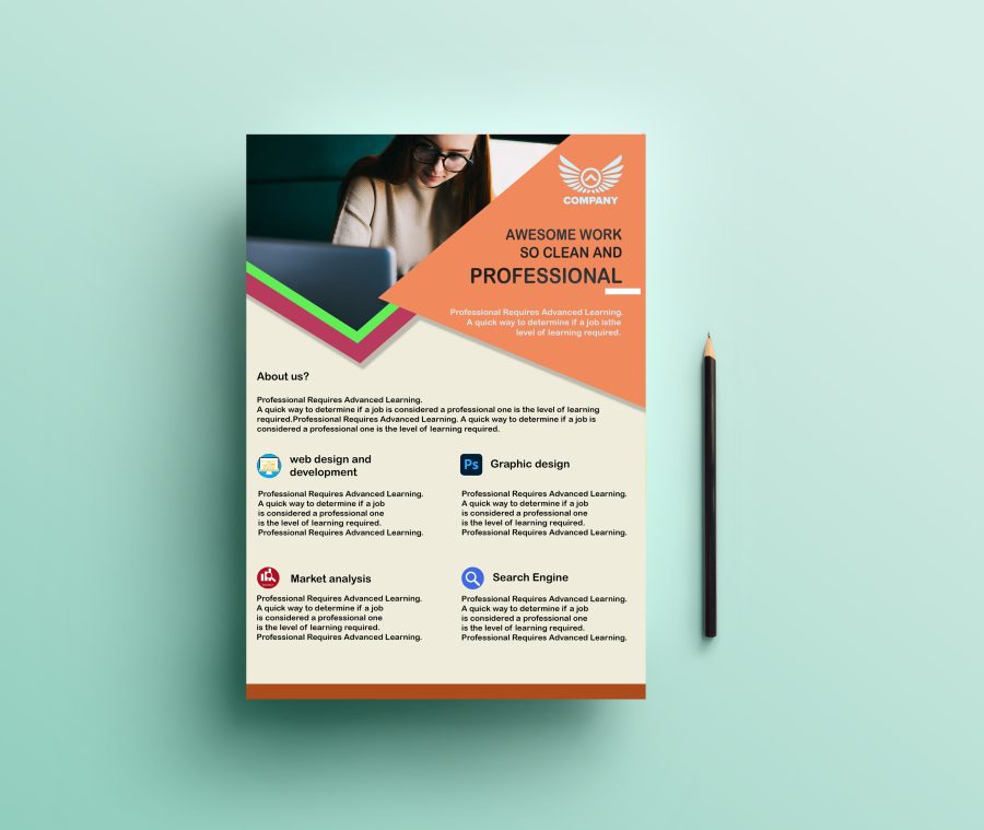 I will design perfect flyer for your business