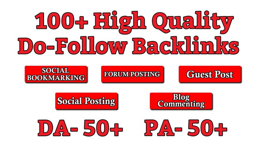 I Will Provide 100+ High Quality Social Bookmarking Back-links