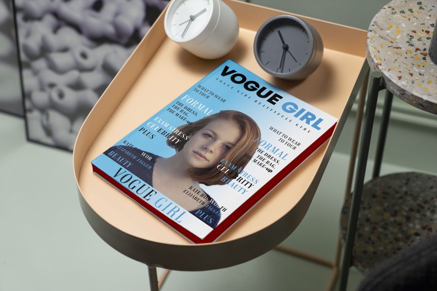 I will do magazine cover and magazine pages