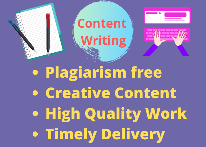 I will compose a handmade unique content (1000+ words)