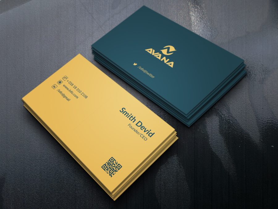 I will do 2 professional unique business card design