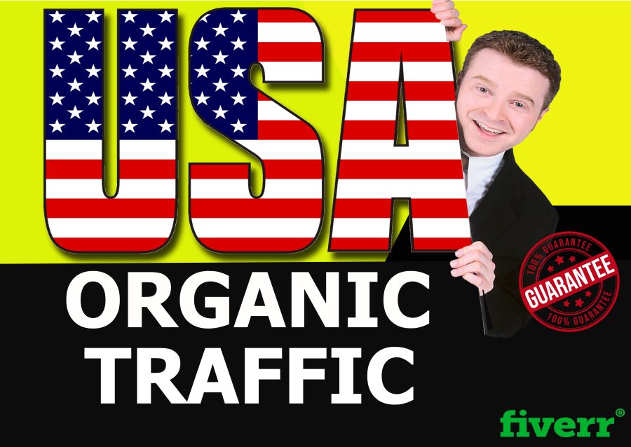 I will send low bounce real organic web traffic, from USA