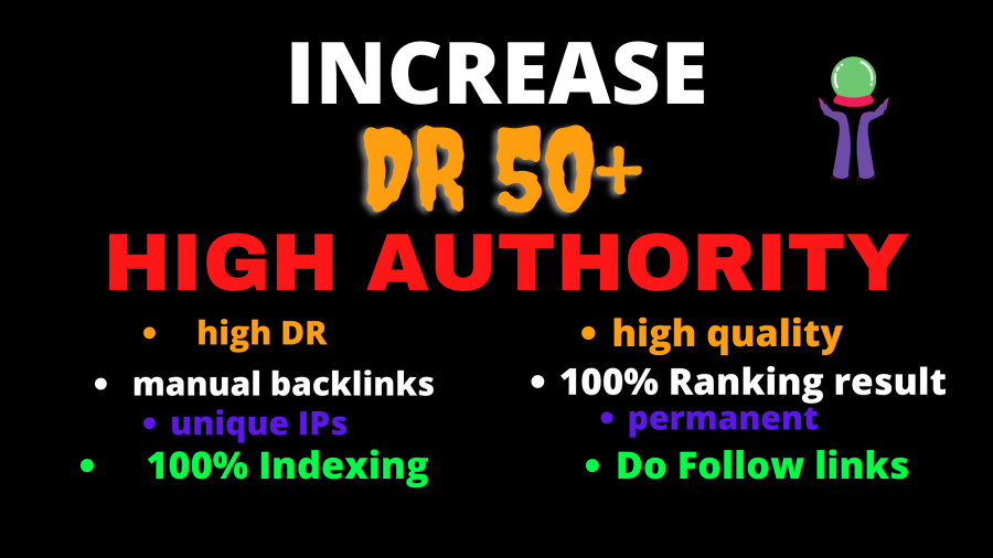I Will Increase your site Domain Authority 50+ till 60 with in 2o days 