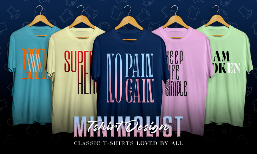 I will create custom illustration and minimalist t shirt design