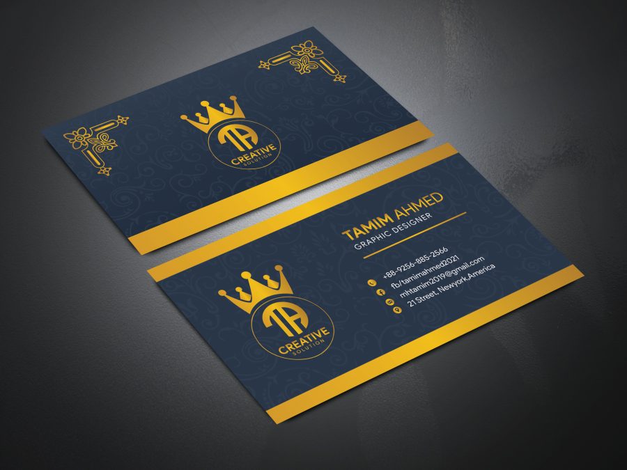 Design your luxury business cards