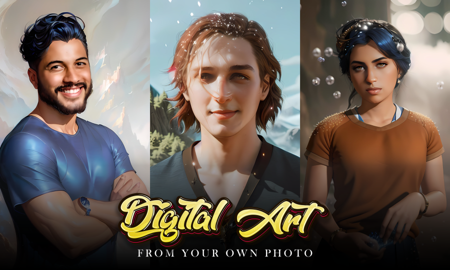 I will turn your photos into mystical fantasy art
