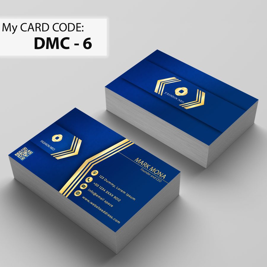 I will Design Mordern Minimalist Business card for you in 1 day