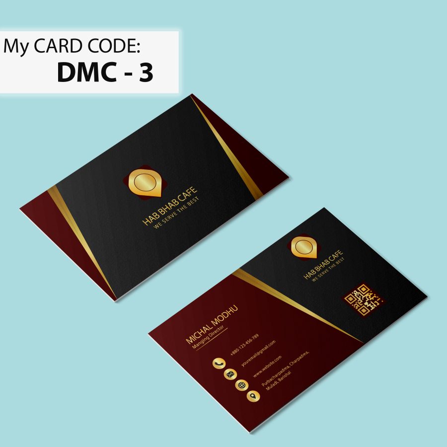 I will Design Mordern Minimalist Business card for you in 1 day
