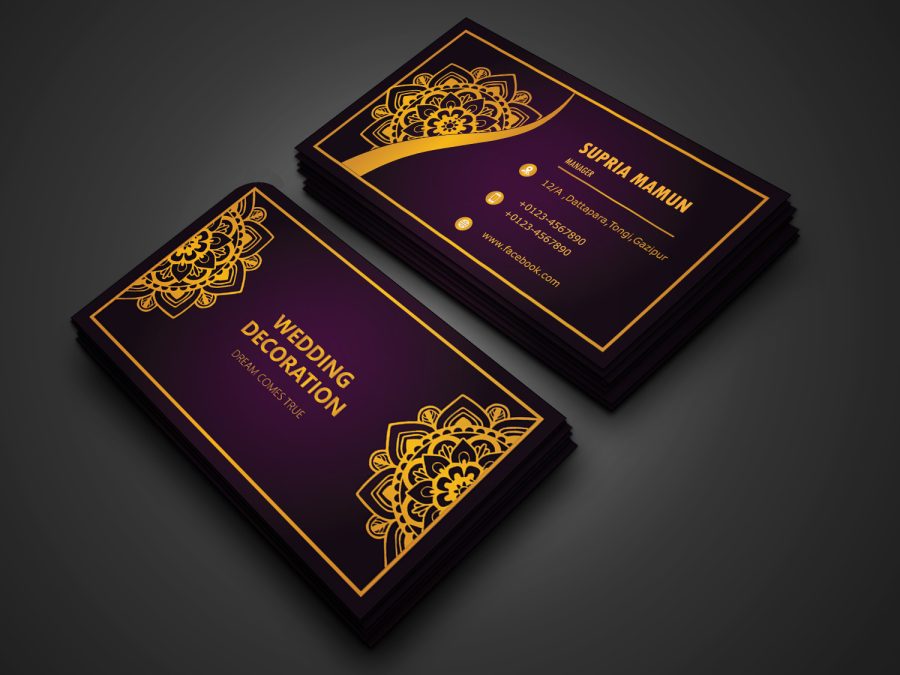 I'll Design YOU 1 Unique Modern Luxury Business Card for you