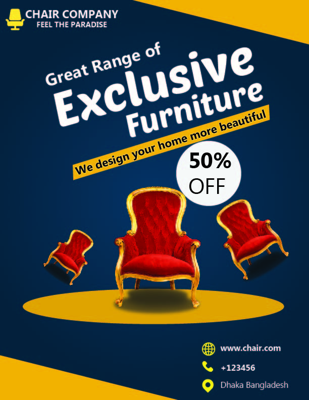 Design you a Flyer for your company publicity