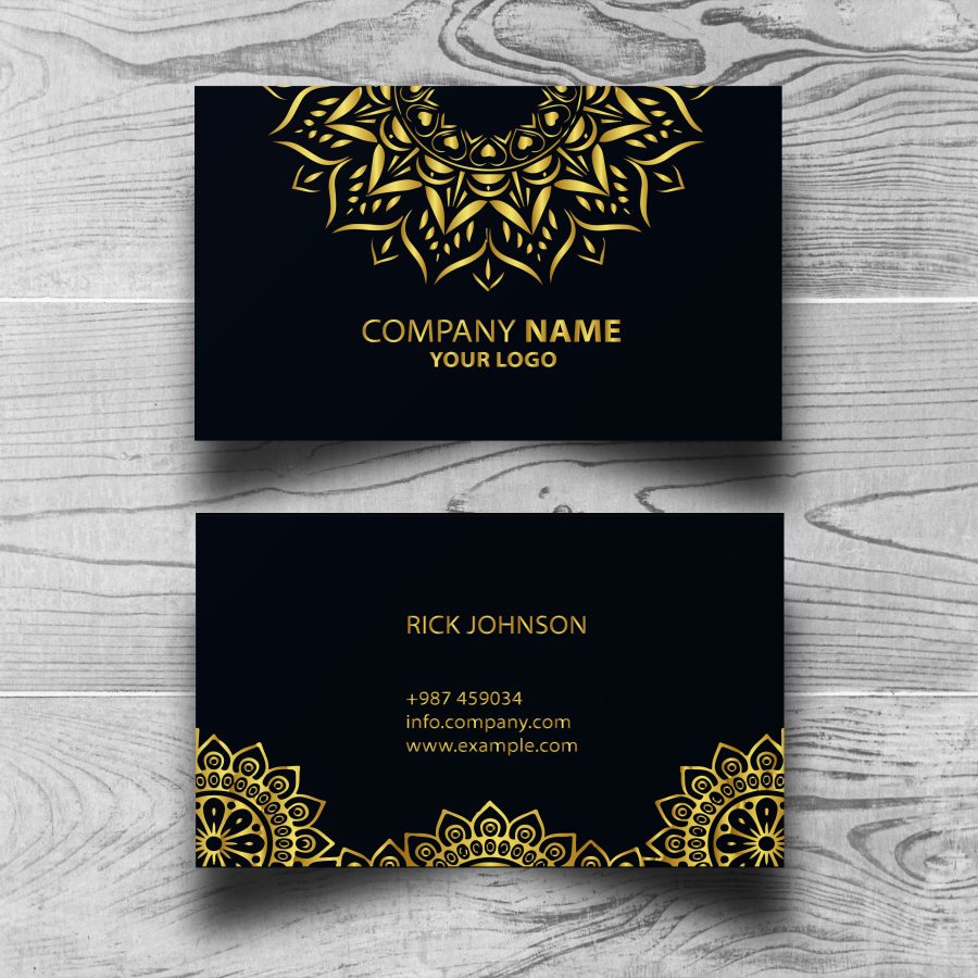 Design unique luxury business card for company,brand and many more