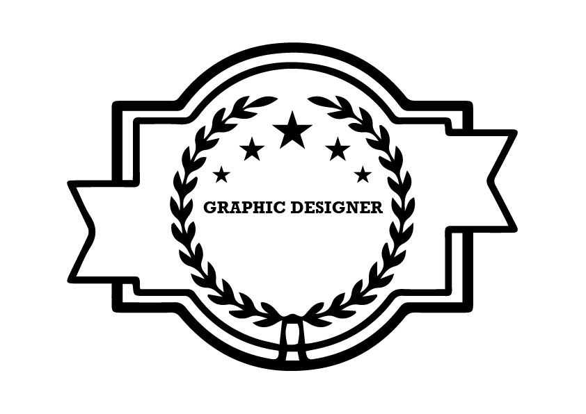 Creative, unique modern vintage logo