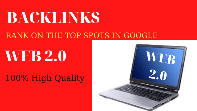 I will make 30 web 2.0 profile backlinks physically.