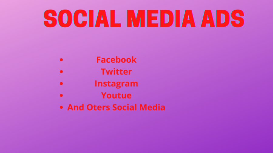 I will do social media ads campaign,advertising