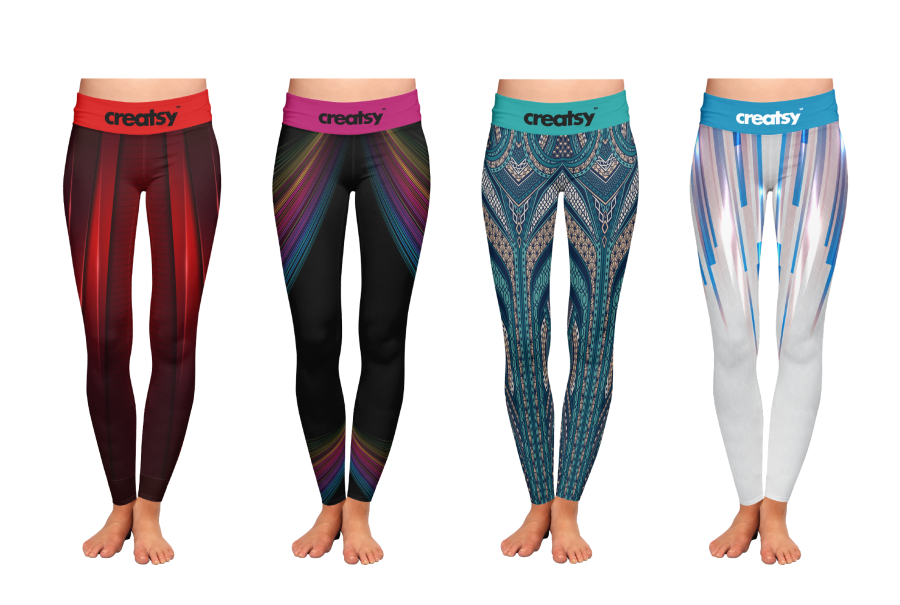I will design leggings and yoga pants by pattern