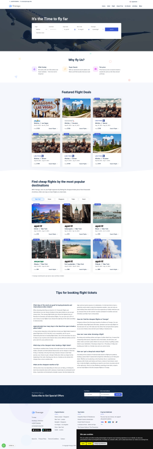 Automated Travel Affiliate Website with Travelpayouts API Integration. Enjoy Free Hosting Forever!