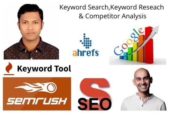 I will provide seo keyword research, competitor analysis and backlink analysis